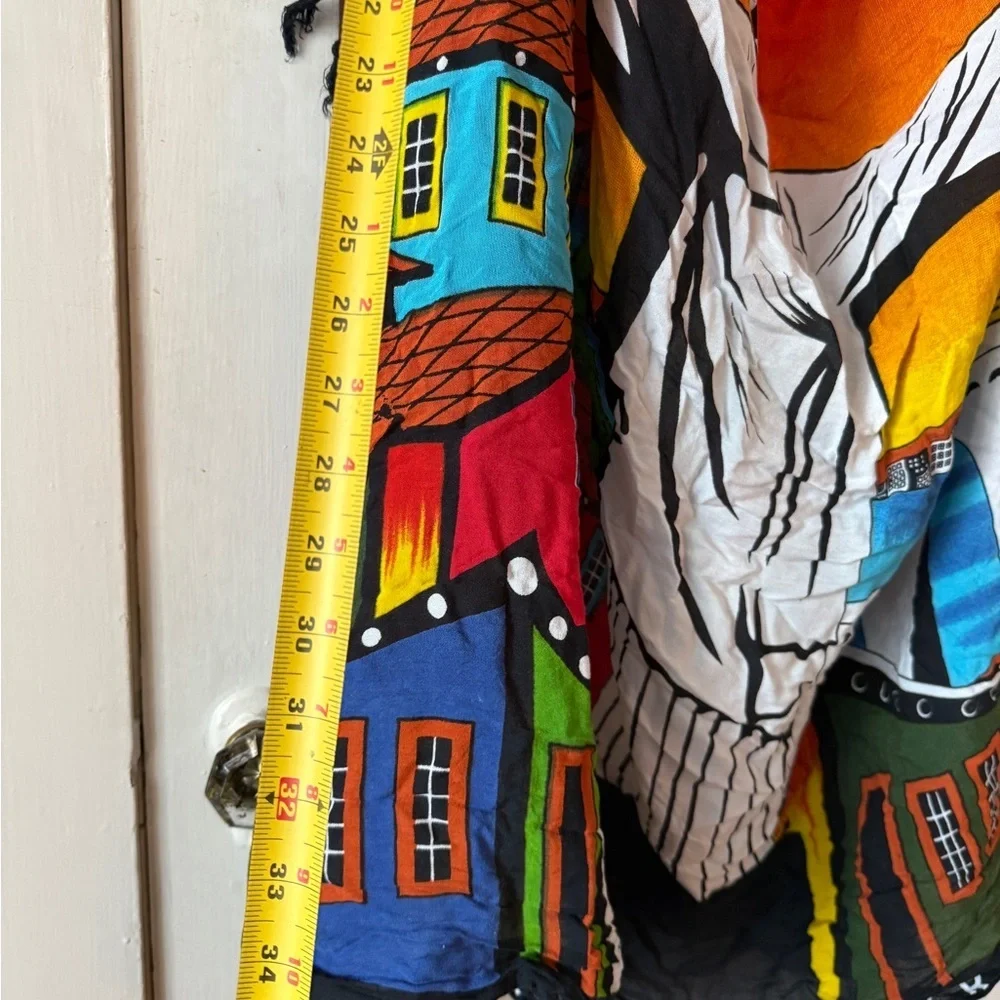 Colorful Cityscape Scarf